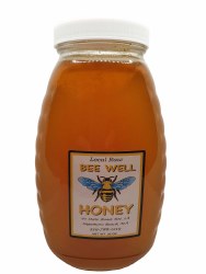 BEE WELL Local Raw Honey, 32 oz