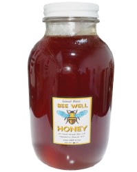 BEE WELL Local Raw Honey, 80 oz