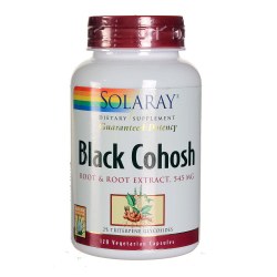 SOLARAY Black Cohosh, 545 mg - 120 VegCaps