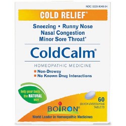 BOIRON ColdCalm, 60 quick-dissolving tablets