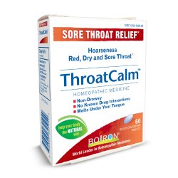 BOIRON Throat Calm, 60 tablets