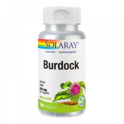 SOLARAY Burdock, 425 mg - 100 Capsules