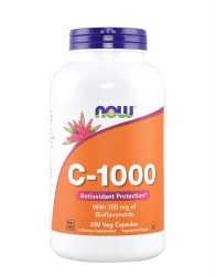 NOW C-1000, Buffered Vitamin C, 250 capsules