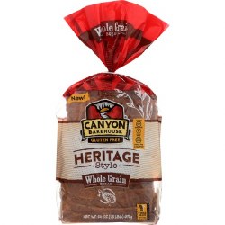 CANYON HERITAGE Whole Grain Gluten Free Bread