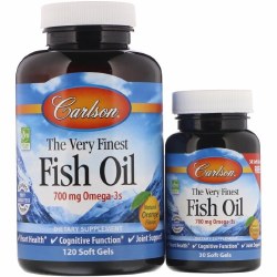 CARLSON The Very Finest Fish Oil 120 + 30 Sofgetls