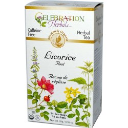 CELEBRATION HERBALS Licorice Tea, 24 bags