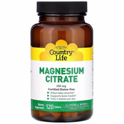 COUNTRY LIFE Magnesium Caps, 300 mg, 120 Vegetarian Capsules