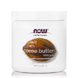 NOW Pure Cocoa Butter, 7 oz