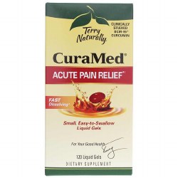 TERRY NATURALLY, CuraMed Acute Pain Relief, 120 Softgels