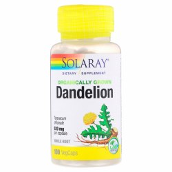 SOLARAY Dandelion, 100 VegCaps