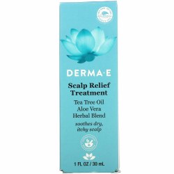 DERMA E Scalp Relief Treatment, 1 fl oz