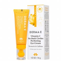 DERMA E Vitamin C No Dark Circles Perfecting Eye Cream, 0.5 oz