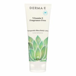 DERMA E  Vitamin E Shea Body Lotion, Fragrance-Free, 8 oz