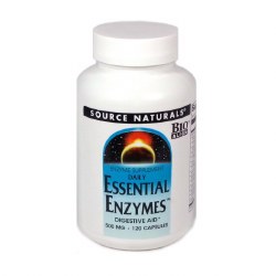 SOURCE NATURALS Essential Enzyes 500mg, 120 tablets