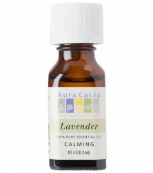 AURA CACIA Lavender Pure Essential Oil, 0.5 oz