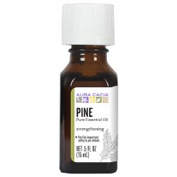 AURA CACIA Pine Pure Essential Oil, 0.5 oz