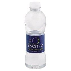 EVAMOR Natural Artesian Alkaline Water, 32 oz