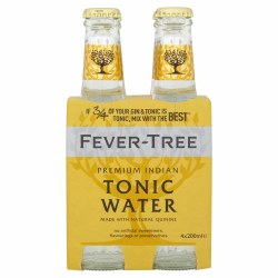 FEVERTREE Premium Tonic Water, 4 bottles