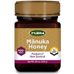 FLORA Manuka Honey 400+ mgo, 12+ umf, 8.8 oz