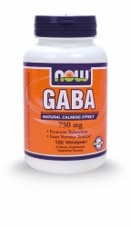 NOW GABA 750 mg, 100 vcaps