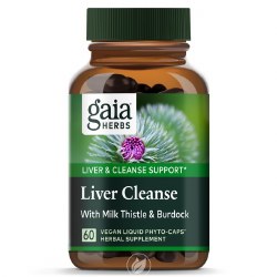GAIA HERBS Liver Health, 60 Vegan Liquid Phyto-Caps