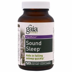 GAIA HERBS Sound Sleep, 30 Vegan Liquid Phyto-Caps