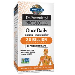 GARDEN OF LIFE Dr. Formulated Probiotics Once Daily, 30 billion, 30 Vegetarian Capsules