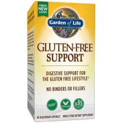 GARDEN OF LIFE Gluten-Free Support, 90 Vegetarian Capsules