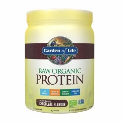 GARDEN OF LIFE Raw Organic Protein & Greens Real Raw Chocolate Cacao, 21.51 oz