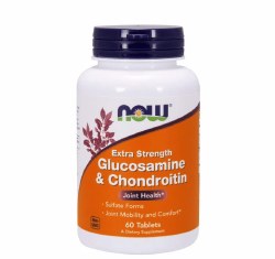 NOW Glucosamine & Chrondroitin, 60 tablets