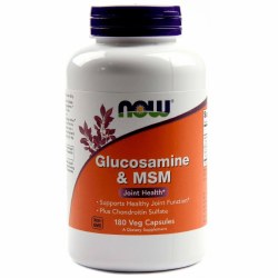 NOW Glucosamine & MSM 180 capsules