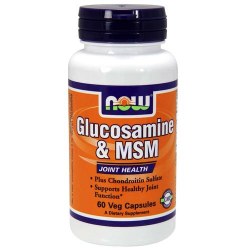 NOW Glucosamine & MSM, 60 capsules