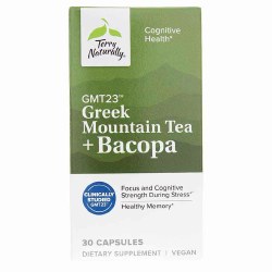 TERRY NATURALLY Greek Mountain Tea & Bacopa, 30 Capsules