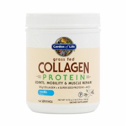 GARDEN OF LIFE Collagen Protein Vanilla, 19.75 oz