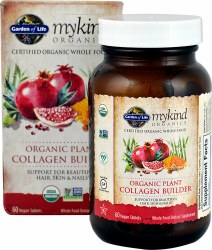 GARDEN OF LIFE mykind Organics Plant Collagen Builder, 60 Vegan Tablets