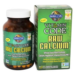 GARDEN OF LIFE Vitamin Code® RAW Calcium, 60 Vegetarian Capsules