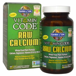 GARDEN OF LIFE Vitamin Code® RAW Calcium, 120 Vegetarian Capsules