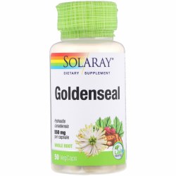 SOLARAY Goldenseal Root, 50 capsules