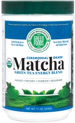 GREEN FOODS Match Green Tea, 11 oz