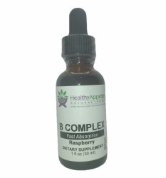 HEALTHY APPETITES B-Complex, Raspberry Flavor, 1 oz