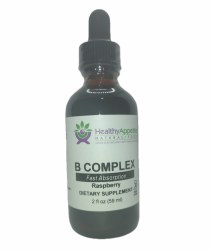 HEALTHY APPETITES B-Complex, Rasberry Flavored, 2 oz