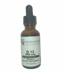 HEALTHY APPETITES B12 Sublingual 5000 mcg 1 oz