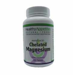 HEALTHY APPETITES Magnesium (Amino Acid Chelated), 250 Tablets