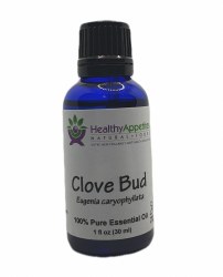 HEALTHY APPETITES Clove Essential Oil 1 oz