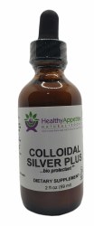 HEALTHY APPETITES Colloidal Silver Plus 2 oz