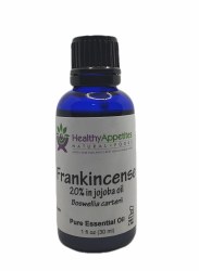 HEALTHY APPETITES Frankincenses Essential Oil 20%, 1 oz