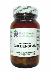 HEALTHY APPETITES Goldenseal 60 vegetarian capsules