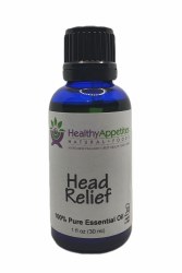 HEALTHY APPETITES Head Relief Essential Oil, 1 oz