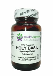 HEALTHY APPETITES Holy Basil 60 liquid capsules