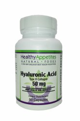 HEALTHY APPETITES Hyaluronic Acid, 50mg, 60 Capsules